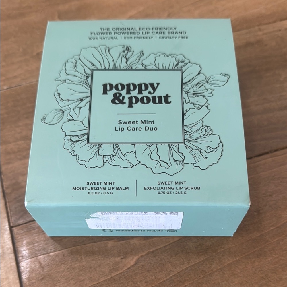 Poppy & Pout lip care duo